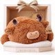 thumbnail image 1 of Mewaii Peluche Ponderado Vaca Highland, 4 lb, 23 pulgadas, 1 of 3