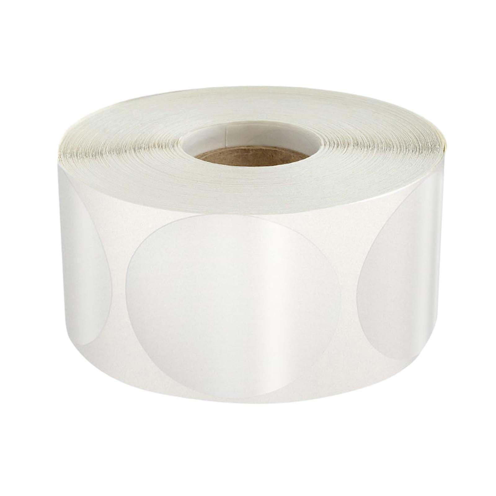 Magideal - 500 Piezas De Sellos Transparentes Para Paquetes De Venta Al Por Menor, Sellos Para Sobres, Decoración De Caja De Regalo, Etiquetas Adhesivas De Regal 5cm