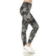 thumbnail image 1 of Leggings de Punto con Estampados Múltiples, Forrados con Bandas y Cintura Alta Estilo Yoga, 1 of 5