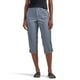 thumbnail image 1 of Pantalón Capri Lee Ultra Lux Comfort con tecnología Flex-To-Go, gris '14, 1 of 4