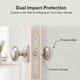 thumbnail image 4 of Topes de silicona transparente para puertas Horsmiyala – Pack de 6 (5 cm), 4 of 9