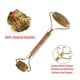 thumbnail image 1 of Natural Crystal Jade Rose Quartz Massage Roller Face Body Relax Slim Massager Anti Wrinkle Beauty Health Care Tools Wholesale, 1 of 3