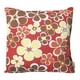 thumbnail image 1 of FUNDA COJIN DECORATIVO DISEÑO ROJO FLORES AMARILLAS Y CAFE 60x60, 1 of 3