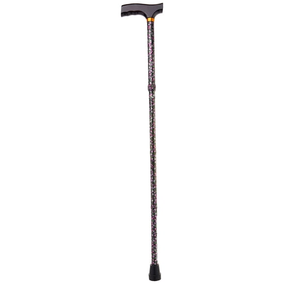 Mango plegable Cane Drive Medical, ligero y ajustable en T