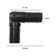thumbnail image 2 of Codo Articulado Negro Para Barras De Cortina 19 Mm, 2 of 2