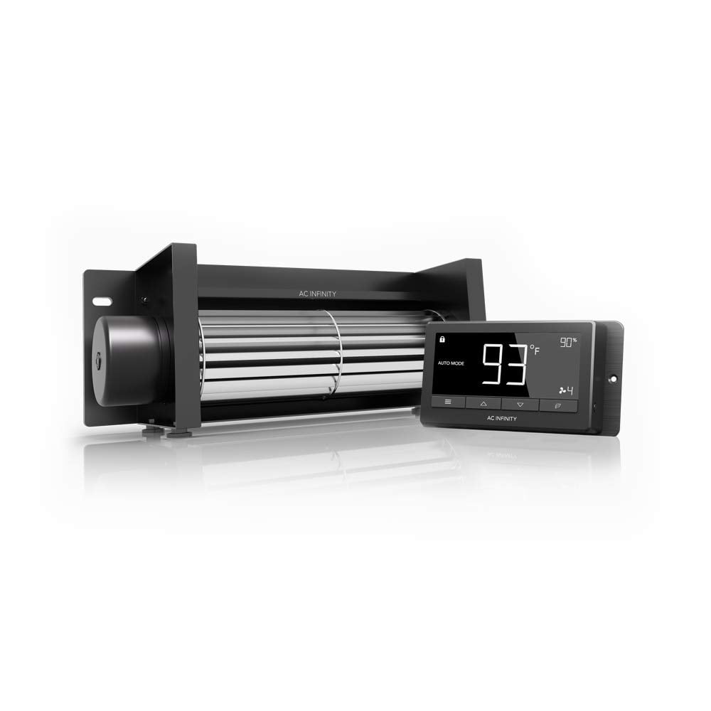 Kit De Ventilador Para Chimenea Ac Infinity Airblaze T10 Con Controlador
