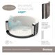 thumbnail image 3 of Hot Tub Spa Jacuzzi Inflable Bahamas 4 Personas Bestway negro Tamano Unico, 3 of 18