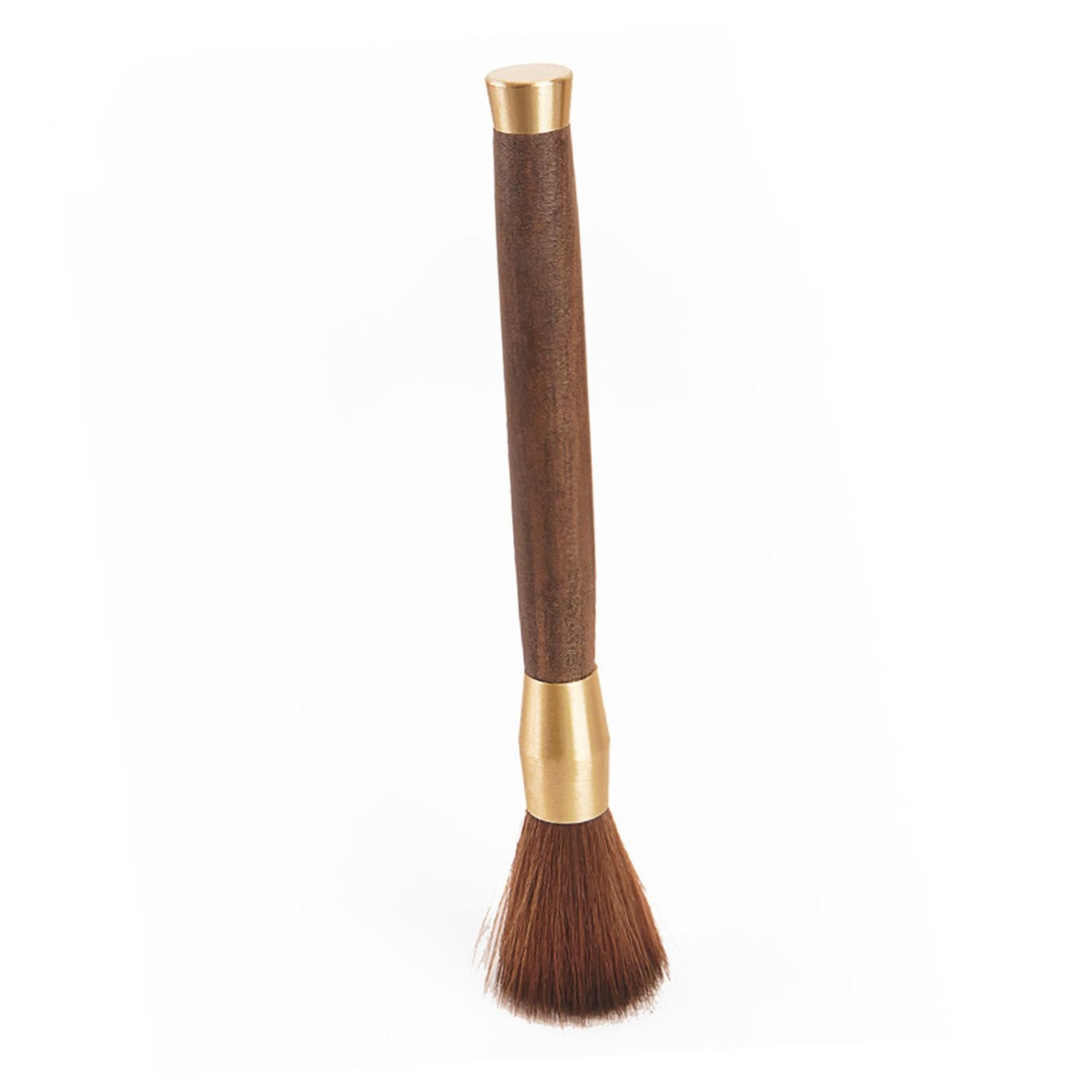 Magideal - Cepillo De Café Para Polvo, Cepillo De Limpieza Para Máquina De Café Con Mango De Madera, Cepillo De Café Profesional Para Máquina De Café, Accesorios