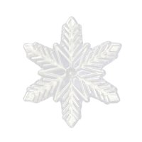 Ioensy - Accesorio De Almohadilla De Snowboard Con Copo De Nieve 3D Para Aumentar La Fricción, Color Blanco Resistente