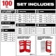 thumbnail image 2 of Set De 100 Puntas De Impacto 48 32 5150, 2 of 2