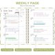 thumbnail image 2 of Planificador VALOME A5 16 × 21 cm 2026‑2027 Semanal/Mensual, 2 of 7