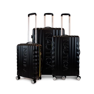 Set De 3 Maletas S+M+Nautica Polonia Negra