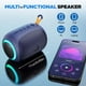 thumbnail image 4 of Parlante Bluetooth, Parlante Bluetooth JYX portátil Inalámbrico Impermeable Ipx7, Mini Parlante Bluetooth Para Fiestas Con Luces Led De Colores Para Exteriores, L5-Blue, 4 of 8