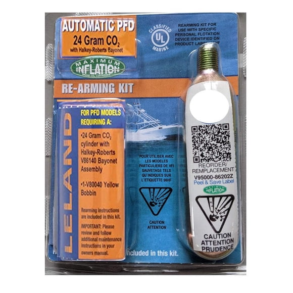 Kit Re-Arm First Watch WizardPins, 24 g, automático, para chaleco salvavidas