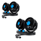 thumbnail image 2 of Ventilador Doble Automóvil 12v Accesorio Vehículo 360°/ R&c, 2 of 2
