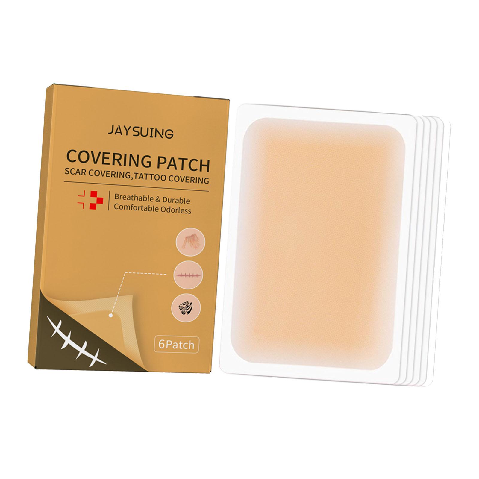 Ioensy - 6X Tattoo Cover Up Sticker Cinta De Ocultación De Piel Transpirable Para Tatuajes Corporales