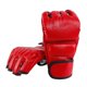 thumbnail image 1 of Guantes De Boxeo Equipo De Protección Mitones De Medio Dedo Para Karate Fitness Muay Thai Rojo, 1 of 5
