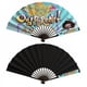 thumbnail image 5 of Los Padrinos Mágicos: Un Nuevo Deseo Abanico Plegable Chino, Abanico de Mano de Poliéster Plegable, Abanicos para Baile Fiesta Hogar, Adecuado para Hogar, Oficina, Fiesta, 5 of 6