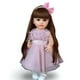 thumbnail image 1 of Muñeca Bebé Realista De 55 Cm 100% Silicon Con Vestido Y Accesorios, 1 of 5