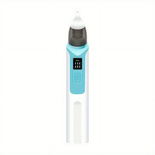 Say Goodbye to Congestion with Our Rechargeable Baby Nasal Aspirator - 6 Suction Levels, 2 Silicone Tips, Anti-Backflow Design - Perfect for Newborns and Toddlers!