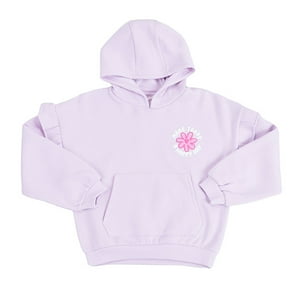 Poleron Niña Kids Hoodie Rosado Corona