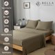 thumbnail image 2 of Sábanas Bella Coterie King 400TC de viscosa de bambú, 18 in, 2 of 3