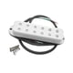 thumbnail image 3 of Pastilla de guitarra, bobina única, rieles dobles, accesorio de pastilla, pieza de guitarra eléctrica de Metal, repuesto para práctica y actuación en Blanco, 3 of 5