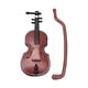 thumbnail image 5 of Modelo De Instrumento Musical En Miniatura Para Casa De Muñecas, Adornos Para El Dormitorio, Violín, 1/12, 5 of 5