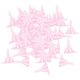 thumbnail image 4 of 100pcs mini embudos para perfumes, polvos, aceites esenciales, botellas, frascos de color rosa, 4 of 5
