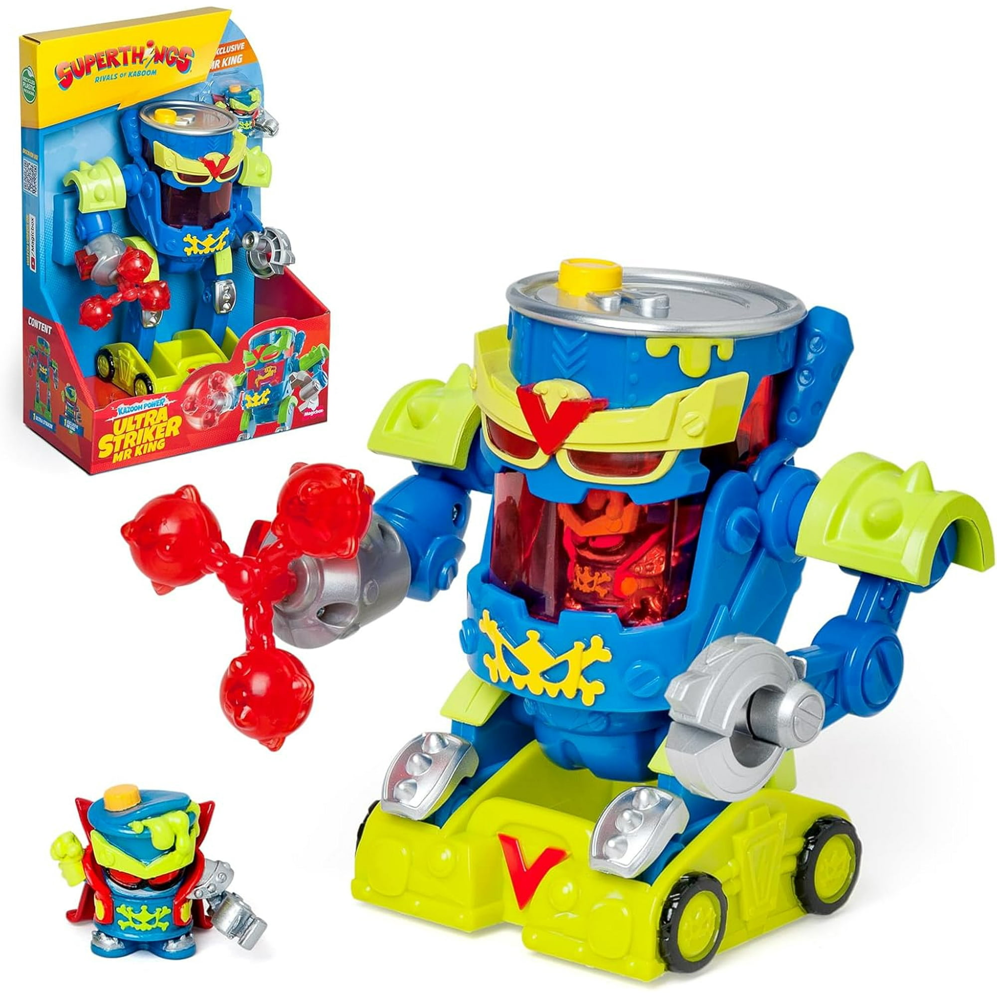 Magicbox - Superzings Robot Ultra Striker De Mr. King