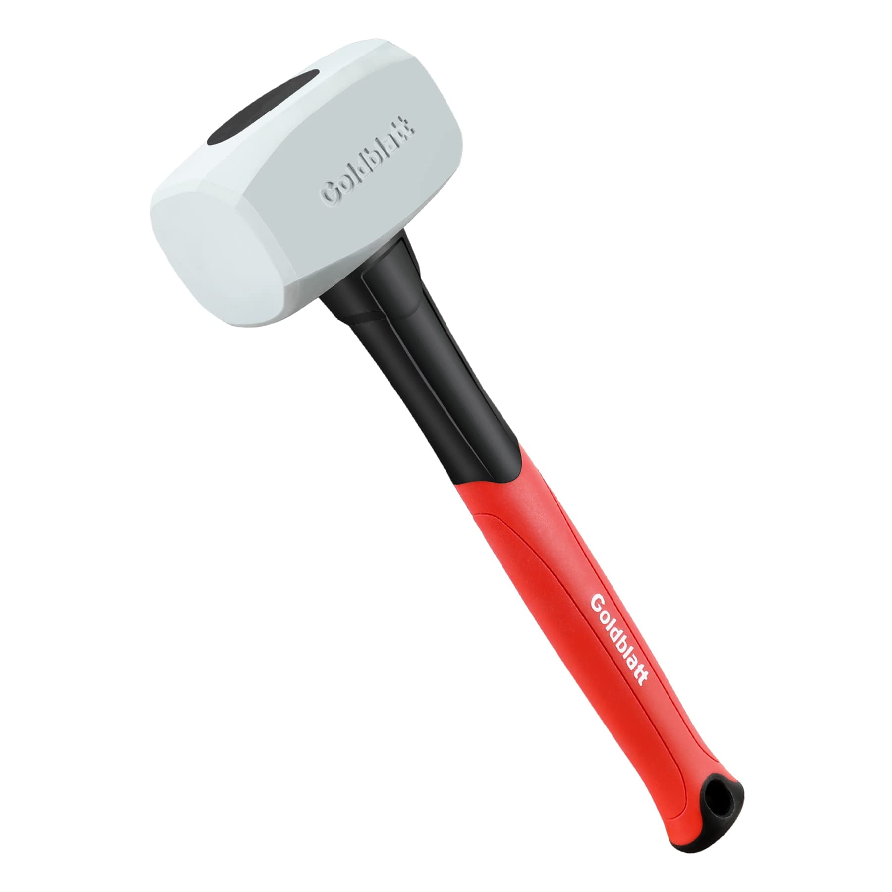 Martillo De Goma Rubber Mallet Goldblatt De Bajo Retroceso, 500 G