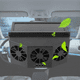 thumbnail image 2 of Ventilador Solar Para Auto Con 3 Turbinas Y Control Independiente, 2 of 6
