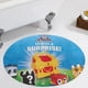 thumbnail image 5 of Simulador de Mascotas Alfombra Redonda de Felpa Coral, Antideslizante, No Desprende Pelusas, Lavable y Duradera para Salón, Dormitorio y Habitación de Niños 60cm, 5 of 6