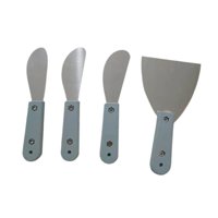 Ioensy - 4 Espátulas Para Alisar Y Dar Acabado A Lavabos, Encimeras Y Azulejos De Cerámica De Cocina.