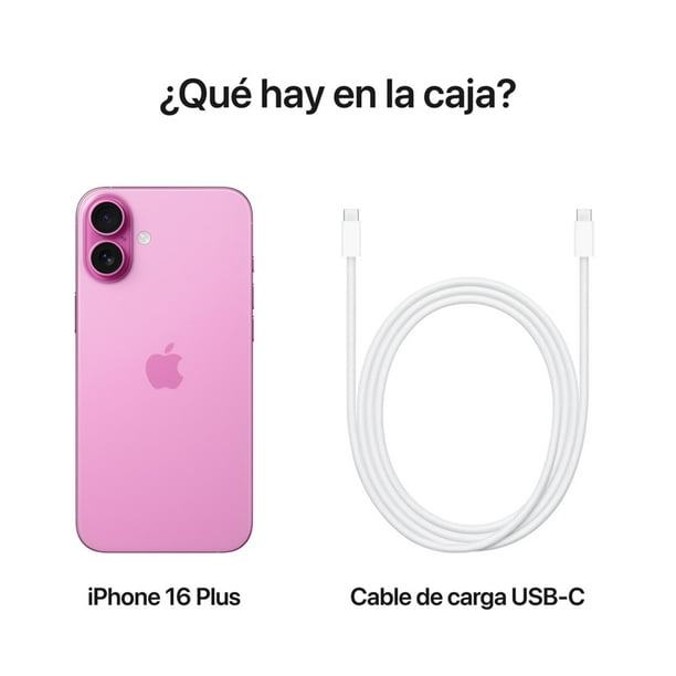 iPhone 16 Plus 5G 128GB Rosado | Lider
