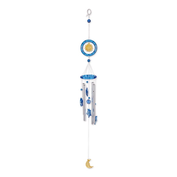 Carillón de viento para regalos y decoración, acrílico celestial, para colgar en exteriores