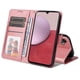 thumbnail image 4 of Funda Billetera para Samsung Galaxy A14 4G con Porta Tarjetas y Soporte Ajustable Rosa, 4 of 5