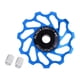 thumbnail image 3 of 11t bike ceramic bearing jockey rueda polea rodillo rear desviador azul, 3 of 3