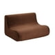 thumbnail image 2 of Sofa Komodo 2c Felpa Chocolate, 2 of 4
