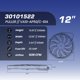 thumbnail image 3 of Ventilador Eléctrico Spal VA10-AP50/C-61A 12" Aspas Curvadas 12V, 3 of 8