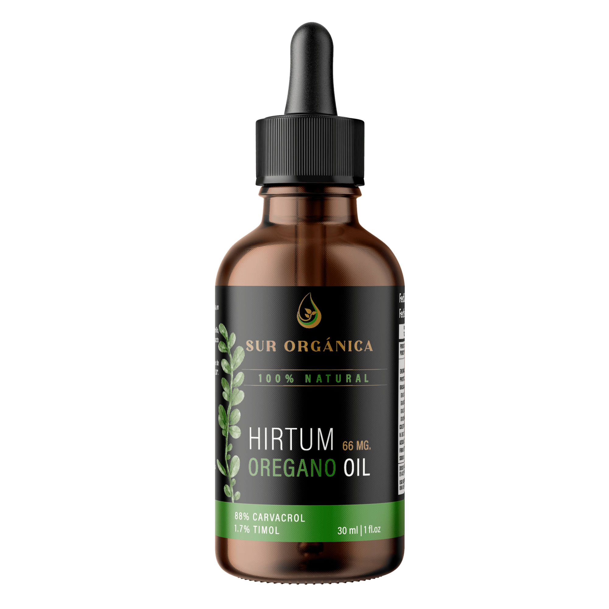 Aceite Oregano Hirtum 66 Mg Sur Organica
