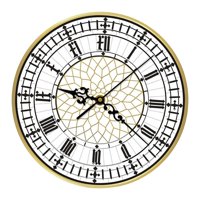 Bothyi - Reloj Big Ben Colgante Silencioso, Reloj Casero Sin Tictac, Reloj De Pared Acrílico