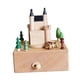 thumbnail image 5 of Figura De Caja De Música De Madera Figura De Caja De Música Para El Hogar Sala De Estar Dormitorio, 5 of 5