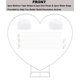 thumbnail image 3 of Arco de Globos LANGXUN en Forma de Corazón – Kit de Metal Blanco de Gran Tamaño, 3 of 8