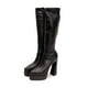 thumbnail image 3 of Bota Larga Mujer Negro Lizbeth Chinitown, 3 of 8