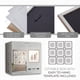 thumbnail image 5 of Set de 9 Marcos para Pared de Galería Sheffield Home en Madera Natural Clara, 5 of 6