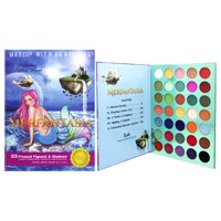 Paleta De Sombras De Ojos Rude Cosmetics Merfantasia 35