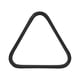 thumbnail image 4 of Mesa De Billar, Estante Triangular Para Bolas, Negro, Para Juegos De Interior, Salas De Billar, Sala De Billar Para Bolas De 52mm, 4 of 5