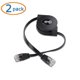 thumbnail image 2 of Cable Ethernet Retráctil Cable Matters 2 Unidades 91 cm Negro, 2 of 6