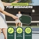 thumbnail image 4 of Set de 2 palas de pickleball GOAT Studio + Pelotas, 4 of 7